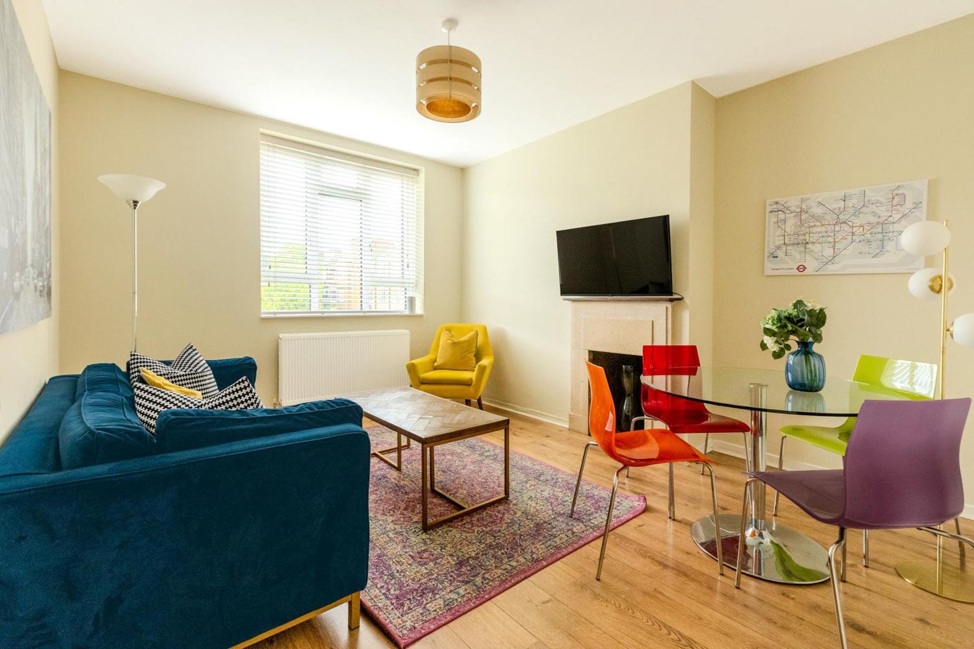 Bright Modern 1 Bedroom Flat, 5 Min To Vauxhall St Apartamento